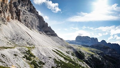 Sentiero n. 101 in direzione rifugio Lavaredo