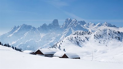 Plätzwiese vor der Kulisse des Monte Cristallo