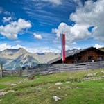 Genterer Alm unterhalb der Leiterspitze