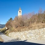 Das Katharinakirchlein in Ried unterhalb von Lajen