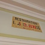 Im einstigen Bahnhofsgebäude ist heute ein Restaurant untergebracht