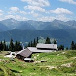 Kuhalm vor malerischer Kulisse