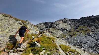 Im steten Anstieg auf den Großen Moosstock