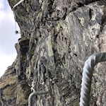 Stifttreppen am Klettersteig Speikboden