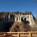 Die formschönen Erdpyramiden bei Unterinn