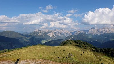 Auf dem Col da Lech entfaltet sich ein bezauberndes Panorama