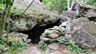 Die prähistorische Wohnhöhle 