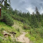 Anstieg zu den Rotwandwiesen