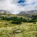 Durch Weidewiesen in Richtung Munt de Sennes