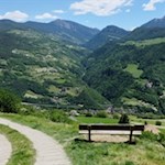 Vor malerischer Kulisse nach Barbian