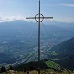Gipfelkreuz auf dem Scheibenberg