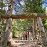 Der letzte Anstieg nach St. Walburg