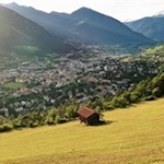 Blick auf die Bischofsstadt Brixen