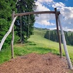 Schaukeln unterhalb der Rinneralm