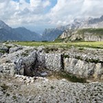 Der Monte Piana war im Ersten Weltkrieg Schauplatz eines blutigen Stellungskrieges