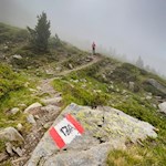 Unterhalb der Rossalm zweigt der Panoramaweg 17A ab