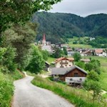 Auf dem Rückweg nach St. Sigmund