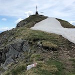 Die letzten Anstiegsmeter auf die Kassianspitze