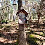 Längs des Weges erzählen 14 Stationen den Leidensweg Christi