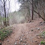 Längs des Weges bringt man allerlei Wissenwertes in Erfahrung