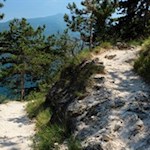 Sulla strada per la Cappella di Santa Barbara