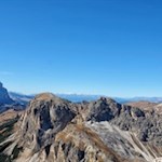 Langkofel, Cirspitzen, Sas Ciampac und Geisler