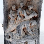 Die kunstfertig geschnitzten Kreuzwegstationen wurden von einheimischen Künstlern geschaffen