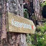 Rundweg Kasserol in Lajen