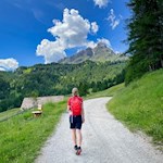 Leichte Wanderung am Fuße des Peitlerkofel