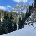 Vor uns erheben sich die Aferer Geisler