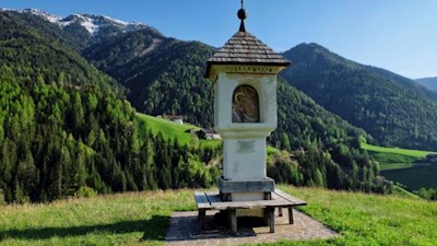 Pestbildstock am Wegesrand