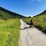Der Wanderweg zur Pranter Stadlhütte ist auch mit dem Kinderwagen befahrbar