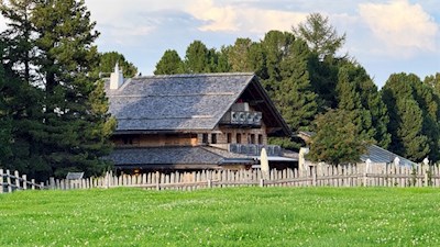 Rinderplatz Hütte auf der Villanderer Alm