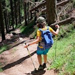 Im steten Abstieg zurück zur Rotbachalm