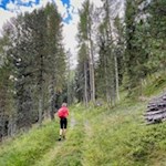 Im angenehmen Anstieg zur Maurerberghütte