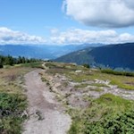 Die letzten Anstiegsmeter auf den Lutterkopf