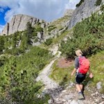 Dal passo di Valparola al Rifugio Scotoni