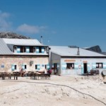 Die Boehütte / Bamberger Hütte zu Füßen des Piz Boe