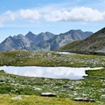 An den Ufern der Seebergseen