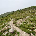 Anstieg vom Falzarer Joch auf den Fallmetzer