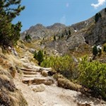 Anstieg auf die Peitlerscharte