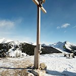 Das unverkennbare Gipfelkreuz des Lutterkopf