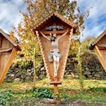 Kreuzigungsgruppe unterhalb von Barbian