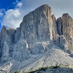 View of the Sella massif