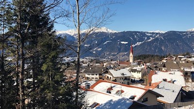 Die Wanderung zum Knottnkino beginnt in Vöran