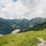 Die Kaserle-Oberhütten am Fuße des Schönberg