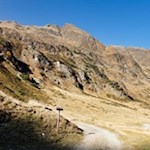 Am Unteren Aglsboden zweigt links der Weg auf die Krapfenkarspitze ab