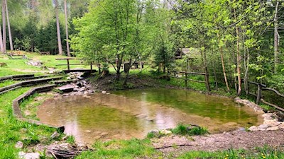 Wasserwelt in der Kinderwelt Olang