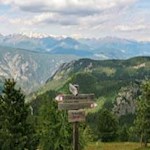 Die Wanderung auf den Karspitz ist gut ausgeschildert