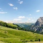 Auf dem Kolfuschger Höhenweg erschließen sich traumverlorene Blicke 